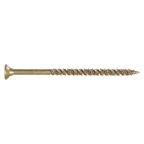 Hillman Hillman Fasteners 195996 2 in. x 8 Power Pro Ceramic Exterior Screws - Bronze; 5 lbs 195996 - main